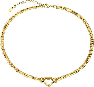 Signature Heart Chain Necklace