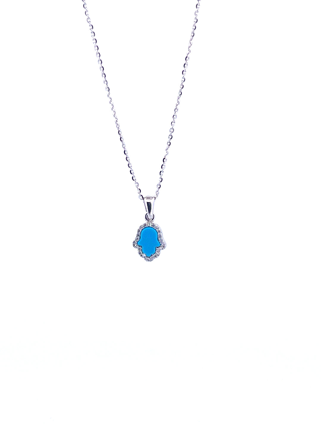 Unique 925 Sterling Turquoise Necklace hot