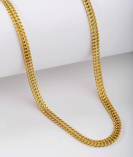 Signature Bold Flat Chain Necklace
