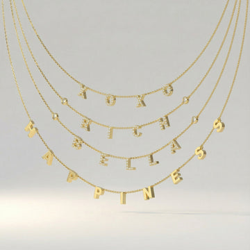 Luxe Letter Necklace - Personalized