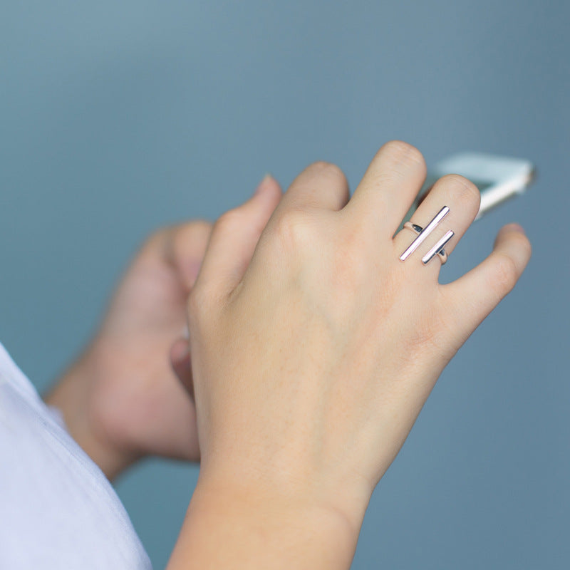 Minimalist Bar Ring