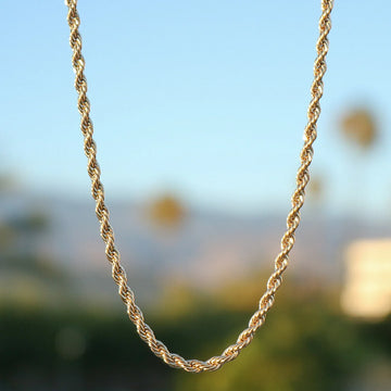 Rope Chain Necklace - 4mm