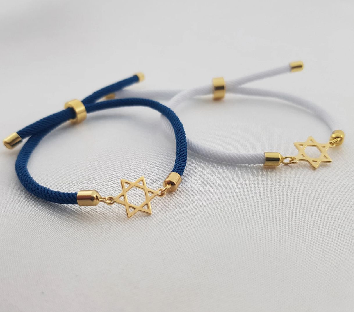 Star of David Cord Bracelet